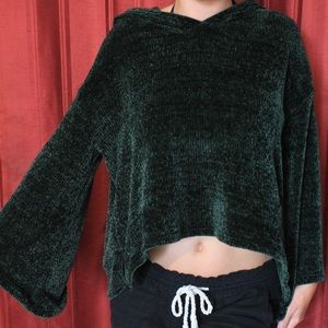 Chenille sweatshirt